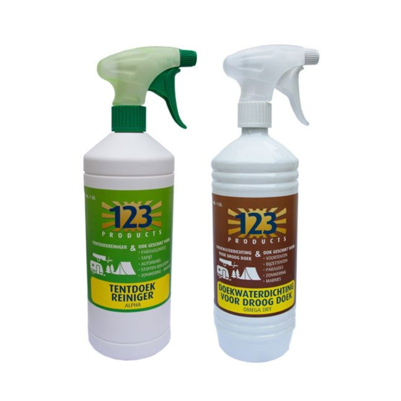 123 - Pakket Alpha Dry Reiniger & Impregneer